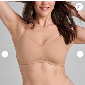 Honeylove Crossover Contour Bra, Sand/Tan, 38 B/C